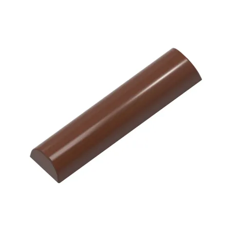 Chocolate mould bar buche smooth